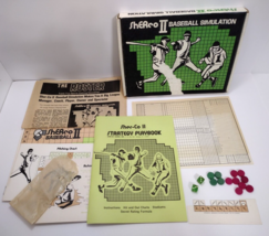 Vintage 1974 SHERCO II Baseball Simulation Board Game STRAT O MATIC Rare! - £59.87 GBP