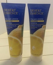 2 Bottles Desert Essence Italian Lemon Revitalizing Shampoo 8 oz Each - £14.30 GBP