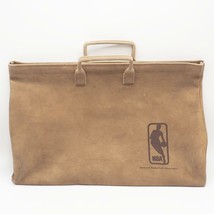 Vintage NBA Basket Valigetta Diplomatico Laptop Bag 1970&#39;s Simil Scamosc... - £84.65 GBP