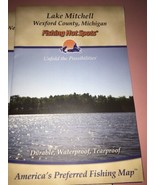 Lake Mitchell Wexford County Michigan Fishing Hot Spots Fishing Map - €17,35 EUR