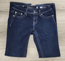 Miss Me Easy Boot JE5731E2L Dark Wash Embellished Jeans Size 28 - £38.66 GBP
