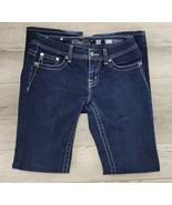 Miss Me Easy Boot JE5731E2L Dark Wash Embellished Jeans Size 28 - £38.03 GBP