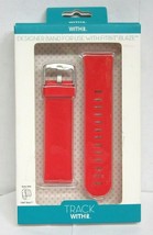 WITHit - Watch Strap for Fitbit Blaze - Safiano red - $9.74