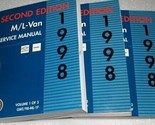 1998 GMC Safari &amp; Astro Van ML Service Shop Repair Manual Set 2ND Editio... - $79.84