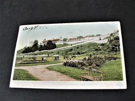 The Fort and State Park- Mackinac Island, Mi.-1 Cent Ben Franklin-1908 Postcard. - £9.47 GBP