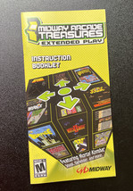 Midway Arcade Treasures Extended PSP-Instruction MANUAL ONLY - £4.75 GBP