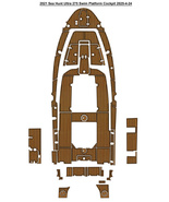 2021 Sea Hunt Ultra 275 Swim Platform Cockpit Boat EVA Foam Faux Teak De... - $2,099.00