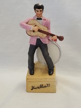 VINTAGE McCormick Elvis Presley &#39;55 Whiskey Decanter Music Box - £39.14 GBP