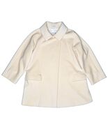 Max Mara Size 6 Wool Cashmere Coat Cream White Jacket - €217,89 EUR