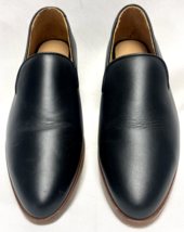 Womens Nisolo Everyday Slip On Black Leather Loafers Dress Shoes Size 8.5 - $71.99