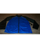 AND1 BASKETBALL Zipperdown Warmup Jacket MENS MEDIUM BLUE BLACK NEW w/ TAG - $47.39 CAD