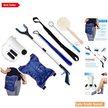 7pcs Hip Surgery Recovery Kit for Seniors Including Ice Pack and Assisti... - $71.23
