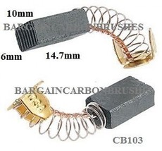 CARBON BRUSHES FOR B&amp;Q F36252 CLM210LSMS CLM210LSMK FMTC210MS NLE210MS M... - $113.39 MXN
