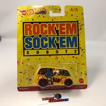 RARE Quick D-Livery Rock&#39;em Sock&#39;em * 2022 Hot Wheels Pop Culture Mattel Brands  - £11.21 GBP