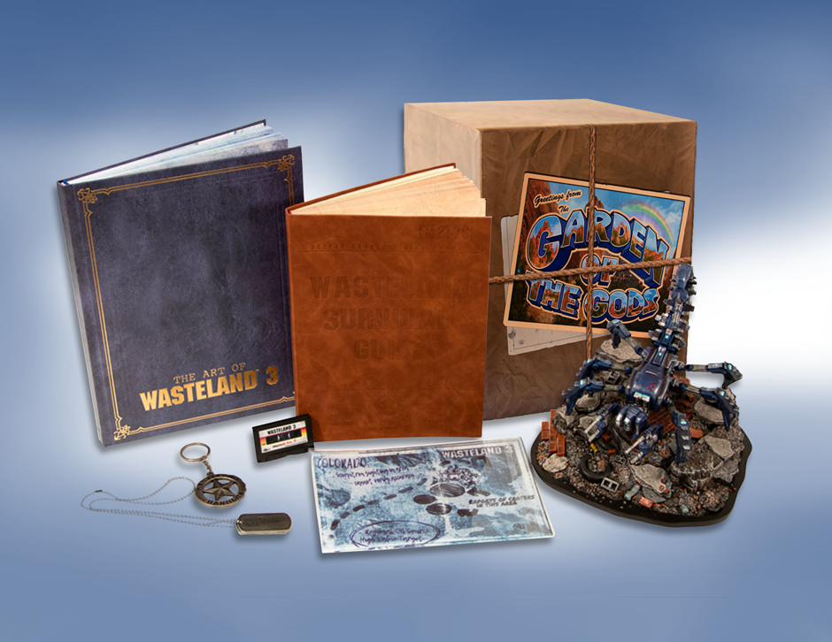 Wasteland 3 Fig Backer Collector's Edition PC RPG Video Game, Includes Steam Key - $399.95