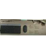 Logitech - MK470 - Slim Wireless Mouse and Keyboard Combo - Black/Gray - £78.72 GBP