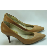 Michael Kors Tan Leather Pointy Toe High Heel Pumps Size 9.5 M US Excell... - £31.04 GBP