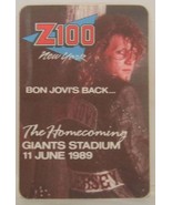 JON BON JOVI - GIANTS STADIUM 1989 ORIGINAL TOUR CONCERT CLOTH BACKSTAGE... - $187.91 MXN