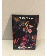 1995 DC Batman Forever Robin Chris O&#39;Donnell Promo 3&#39;&#39; x 2&#39;&#39; Button Pin - $8.96