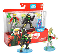 Fortnite Master Key &amp; Lucky Rider Battle Royale Collection 2.5&quot; Figures NIB - £8.57 GBP