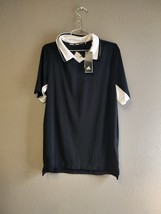 adidas mens M C F polo black/white medium - $354.15 MXN