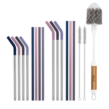 Ello 17-piece Straw and Bottle Brush Set - $32.77