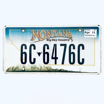 2011 United States Montana Gallatin County Passenger License Plate 6C 6476C - €10,31 EUR