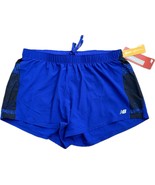 NEW BALANCE WOMEN&#39;S NBDRY BLUE RUNNING SHORT SZ L. WS73849 - $26.99