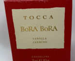 TOCCA BoRa BoRa Vanilla Jasmine Perfumed Candle 3 oz / 85 g - £14.46 GBP