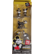 Mickey Mouse 90th Anniversary Metalfigs Die-Cast Metal Disney Mini-Figures - NIP - £10.12 GBP