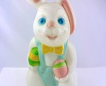Vintage Carolina Enterprises Empire Easter Baby Bunny Blow Mold 15&quot; Rabb... - $39.59