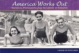 America Works Out Postcard Book - $7.99
