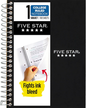 Personal Spiral Notebook, 1 Subject, College Ruled Paper, 7" X 4-3/8" 10... - $23.44