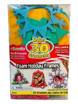 Fibre Craft® Makes 30 Ornaments “Foam Holiday Frames Kit” NEW. - $15.48