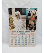 Vintage 1966 Sisters Of Mercy Sicuani Peru Chicago Illinois Calendar - $24.97 CAD