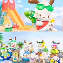 TOPTOY Sanrio Pochacco Holiday Beach Series Confirmed Blind Box Figure Toy HOT！ - £12.87 GBP - £40.52 GBP