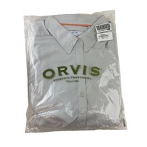 Orvis Mens Trout Bum Button-Down Fishing Shirt XL Gray Sporting Traditions XL - $40.93