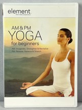 Element: AM &amp; PM Yoga for Beginners DVD Excellent - £4.62 GBP
