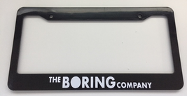 The Boring Company - Black License Plate Frame -  - $21.99