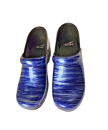 Dansko Professional Clog Blue Water Multicolor Patent Leather Sz EU 38 U... - $1,489.38 MXN
