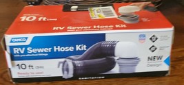 Camco 39554 10&#39; RV Sewer Hose Kit, Ready to Use - NIB - $46.71