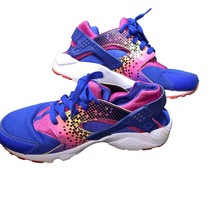 Nike Huarache Run Print GS running shoes Purple Pink 6Y Womens 7.5   - $42.62