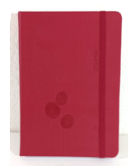 JOURNAL NOTEBOOK 4.8&quot; x 6.97&quot; Premium Textured Hardcover - Lined - RED - $6.64
