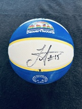 Nikola Jokic Signed Denver Nuggets Mini Basketball COA - £159.93 GBP
