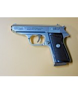Silver Special Walther PPK Gun Shape Jet Torch Lighter With Spring Knife... - $54.13 CAD