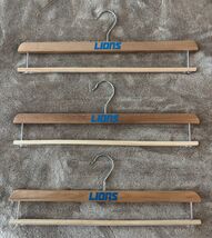 3-Pack NFL Detroit Lions Hangers for Dress Shirts, Sweaters, Light Duty ... - $29.65