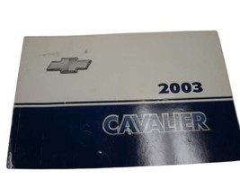 CAVALIER  2003 Owners Manual 140540  - $31.88
