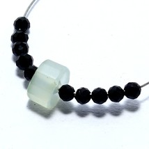 Aqua Onyx Smooth Coin Spinel Beads Briolette Natural Loose Gemstone Jewelry - £2.72 GBP