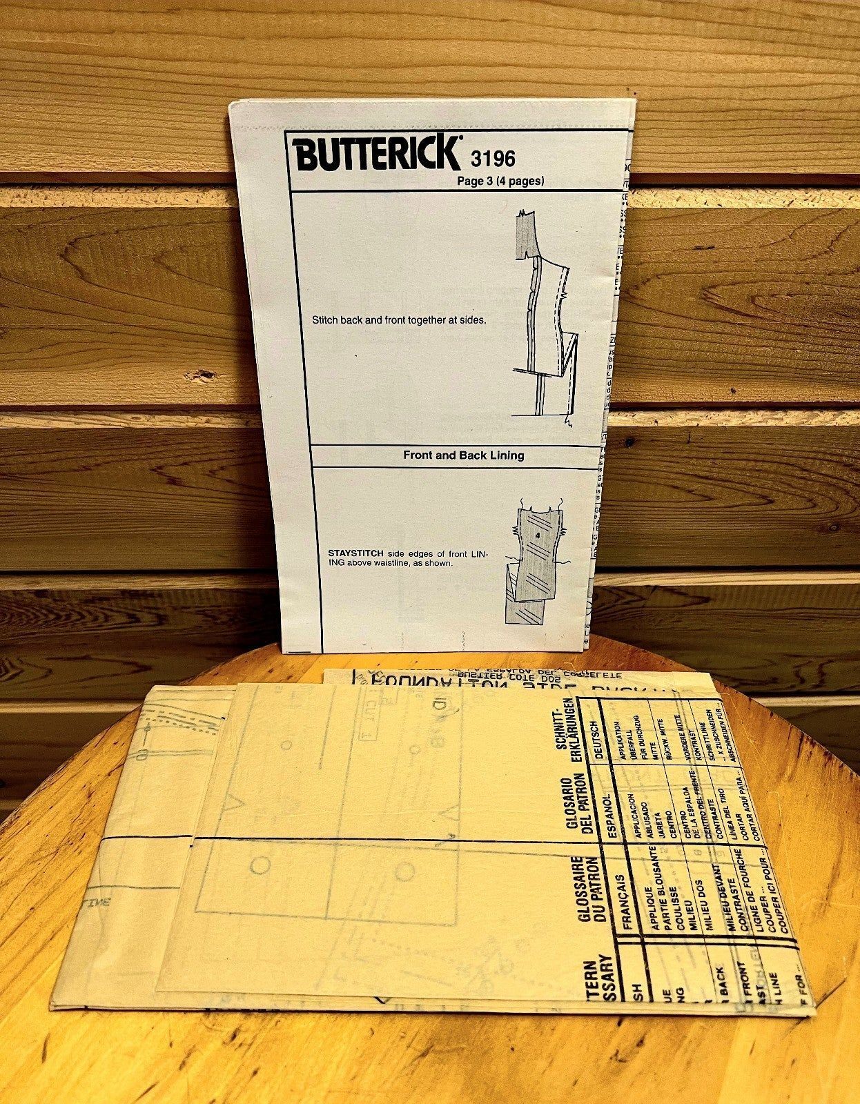 Butterick Vintage Home Sewing Crafts Kit #3196 1993 Jessica Howard Jacket Dress Item image 2