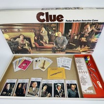 1979 Vintage Clue Board Game COMPLETE Parker Brothers Detective Game Good Cond. - £31.02 GBP
